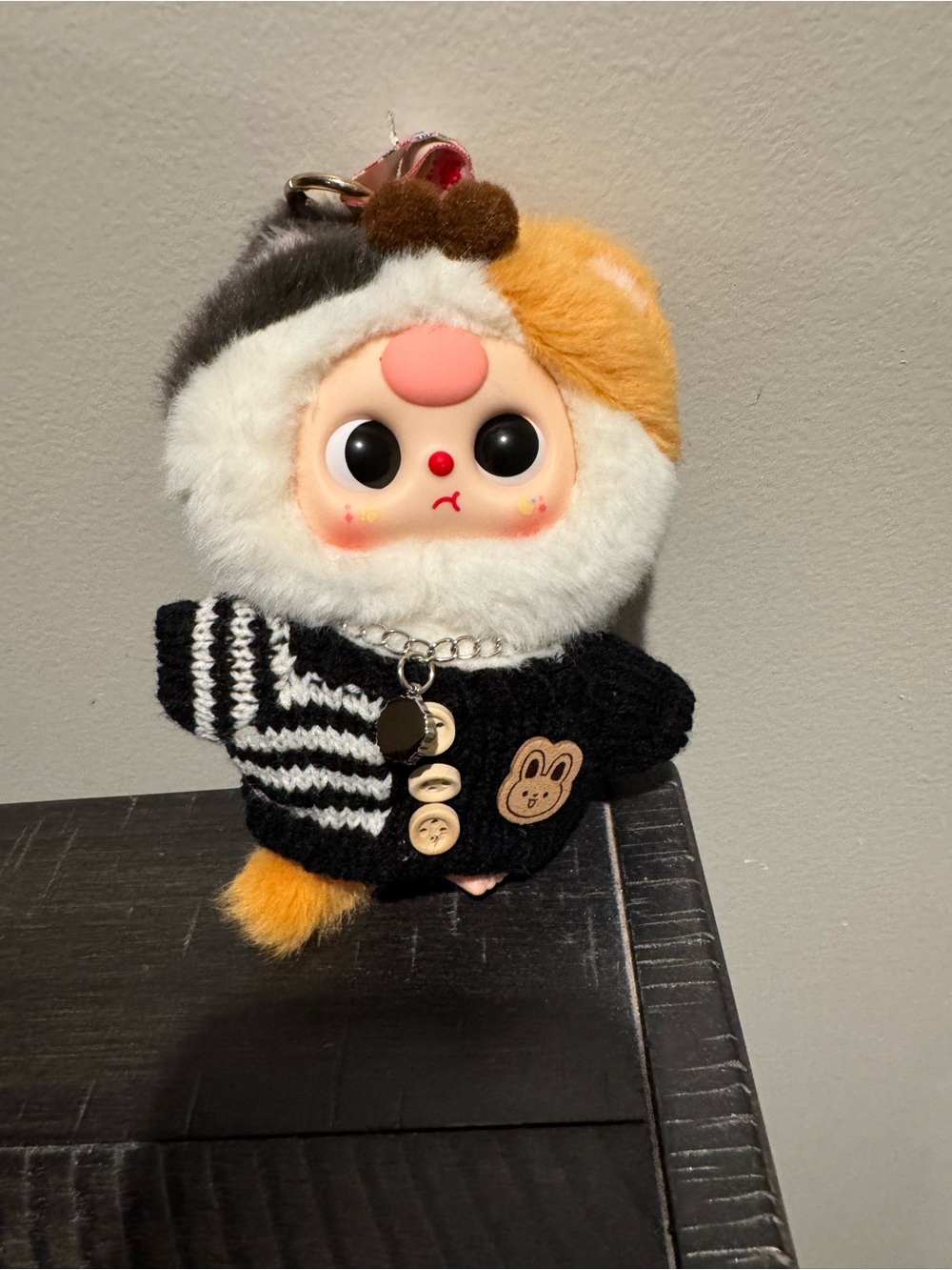 Baby Three Plush Keychain - No Box